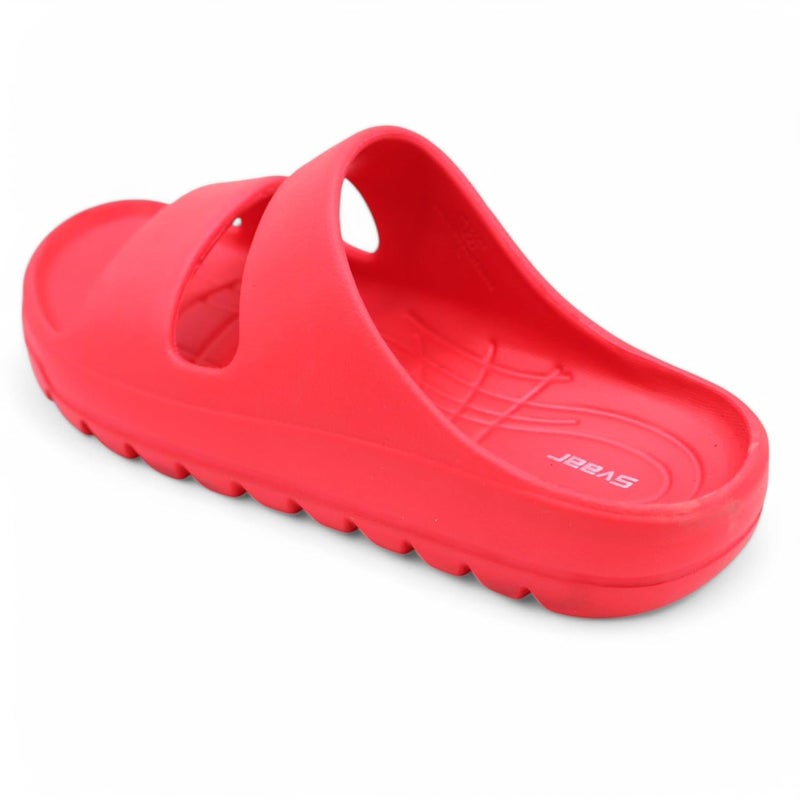 SVAAR صنادل سفاار الناعمة من EVA بحزام مزدوج للرجال | أحذية أنيقة مضادة للانزلاق مع دعم للقوس ونعل مرن | خفيفة الوزن للراحة الداخلية والخارجية - Image 4