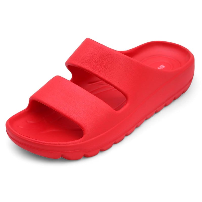 SVAAR صنادل سفاار الناعمة من EVA بحزام مزدوج للرجال | أحذية أنيقة مضادة للانزلاق مع دعم للقوس ونعل مرن | خفيفة الوزن للراحة الداخلية والخارجية - Image 2