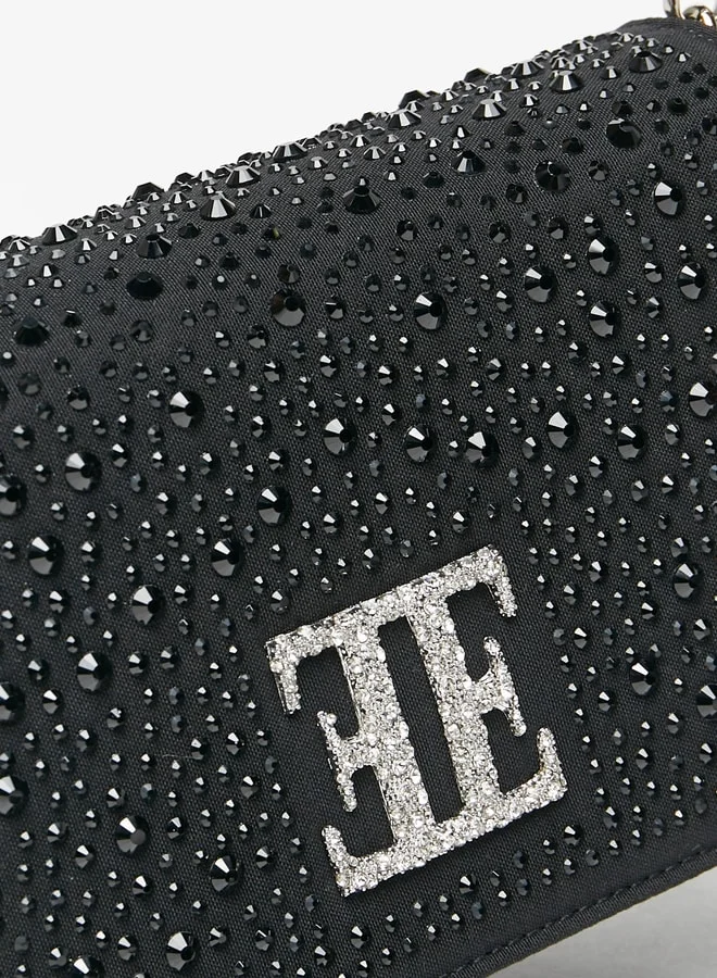 ELLE Women's Embellished Crossbody Bag