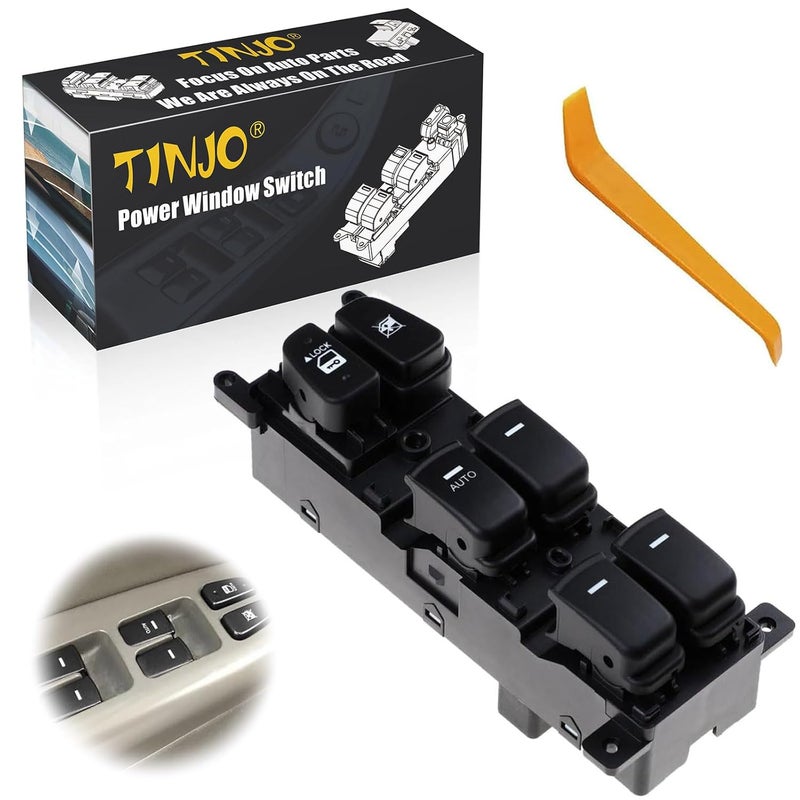 TINJO مفتاح نافذة الطاقة الأمامية اليسرى TINJO لهيونداي سوناتا - Image 1