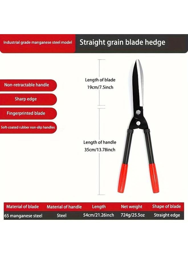 Manganese Steel Long Handle Garden Pruning Shears For Tall Branches Grass And Fruit Trees - Image 5