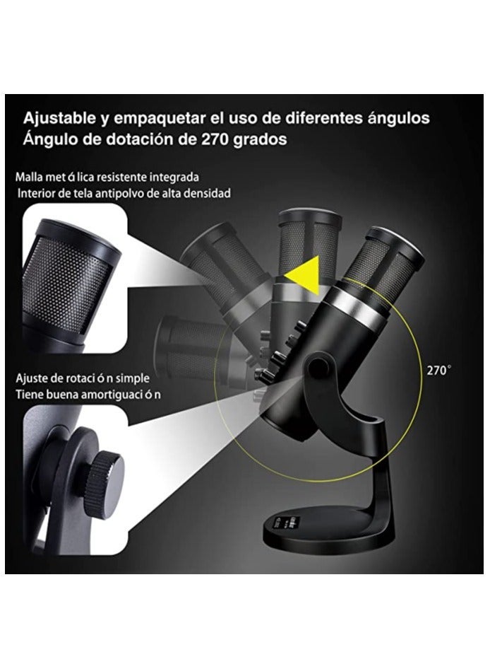 Jmary PW9 Professional Voice Recording Condenser Studio And Podcast Microphone - Image 3