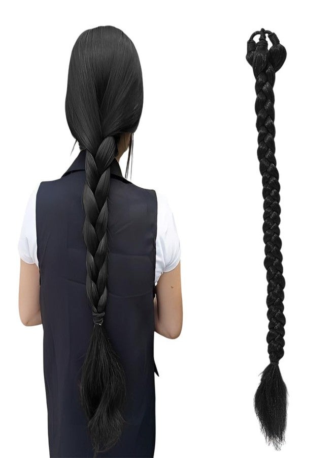 VIVIAN Cold Fusion Hair Extension Styles Parandi Hair Extension Synthetic Parandi Choti For Women And Girls (Black Color) - Image 1
