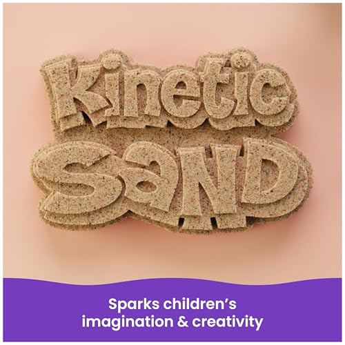 Kinetic Sand رمل كينيتك، 3.25 رطل رمل اللعب الشاطئي، حصري من أمازون، كيس قابل لإعادة الإغلاق (قد يختلف التعبئة)، ألعاب حسية، هدايا العطلات وملحقات التخزين للأطفال من عمر 3 سنوات وما فوق - Image 5