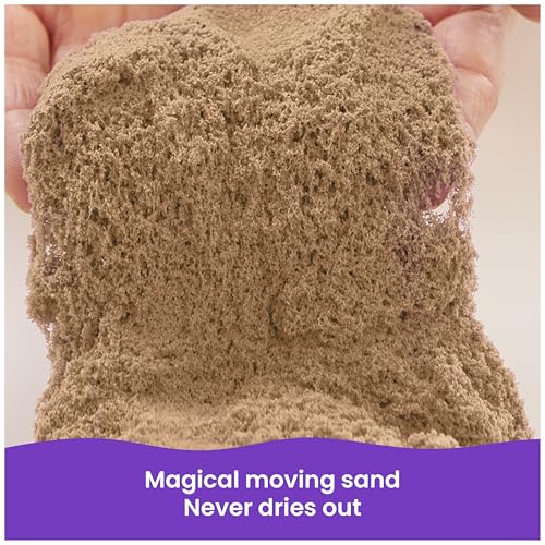 Kinetic Sand رمل كينيتك، 3.25 رطل رمل اللعب الشاطئي، حصري من أمازون، كيس قابل لإعادة الإغلاق (قد يختلف التعبئة)، ألعاب حسية، هدايا العطلات وملحقات التخزين للأطفال من عمر 3 سنوات وما فوق - Image 2
