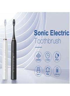 PENG GENERAL Sonic Electric Toothbrush for Adults Kids Black  - Image 4