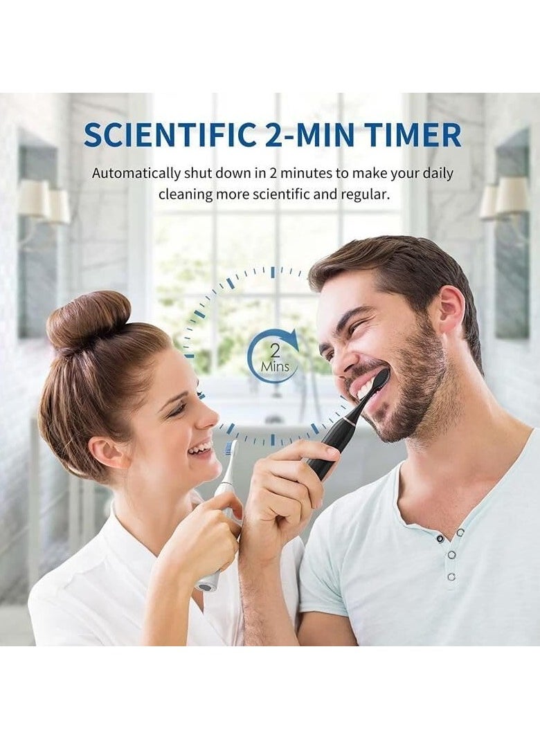 PENG GENERAL - Sonic Electric Toothbrush for Adults Kids Black - Image 1