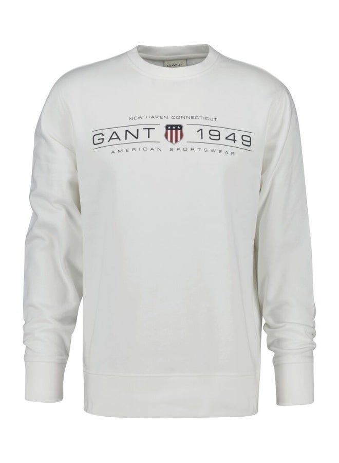 Gant Graphic C-Neck Sweat - Image 1