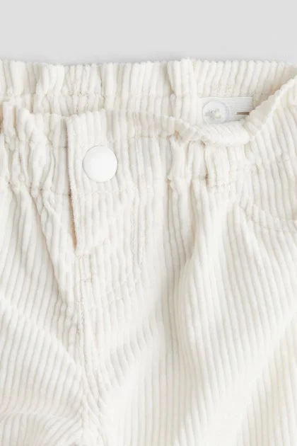 اتش اند ام Cotton corduroy trousers