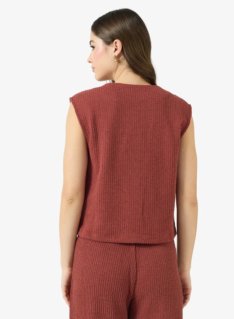 اونلي كارديجان فيست بأزرار كاجوال