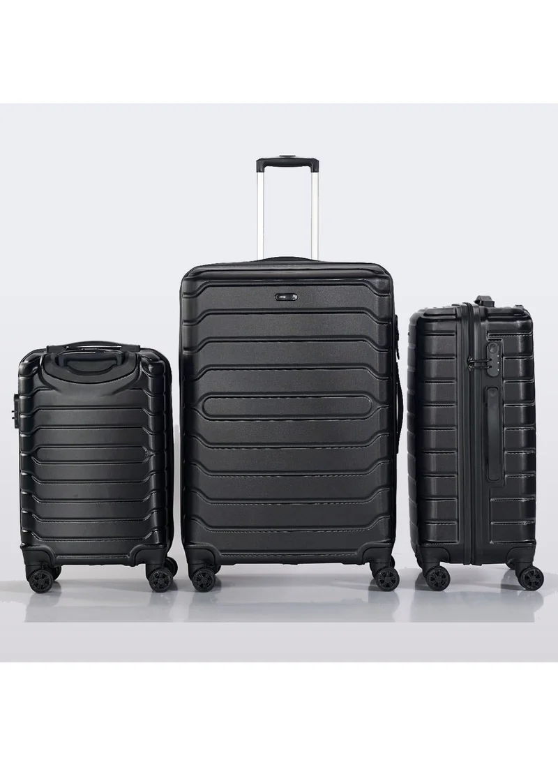 Esbuik New Season 3-Piece Suitcase & Suitcase Set (Cabin+Medium+Large Size)