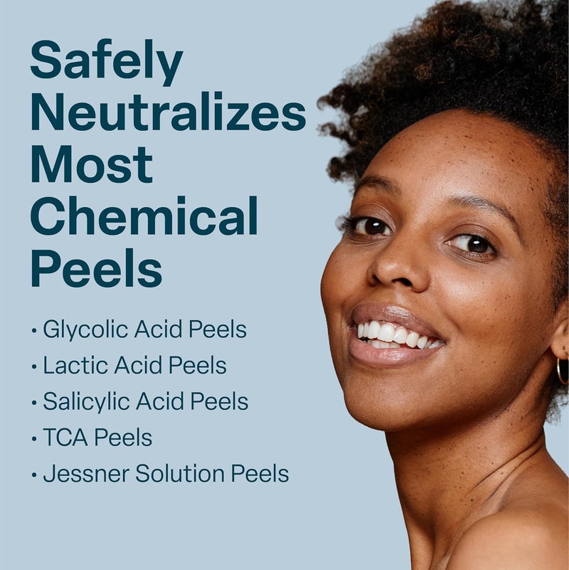 QRxLabs Chemical Peel Neutralizer Spray - Glycolic Acid Peel Neutralizer - pH Balancing Mist for Skin Care - Hydrating Toner for Facial Peels - 2 Fl Oz - Image 5