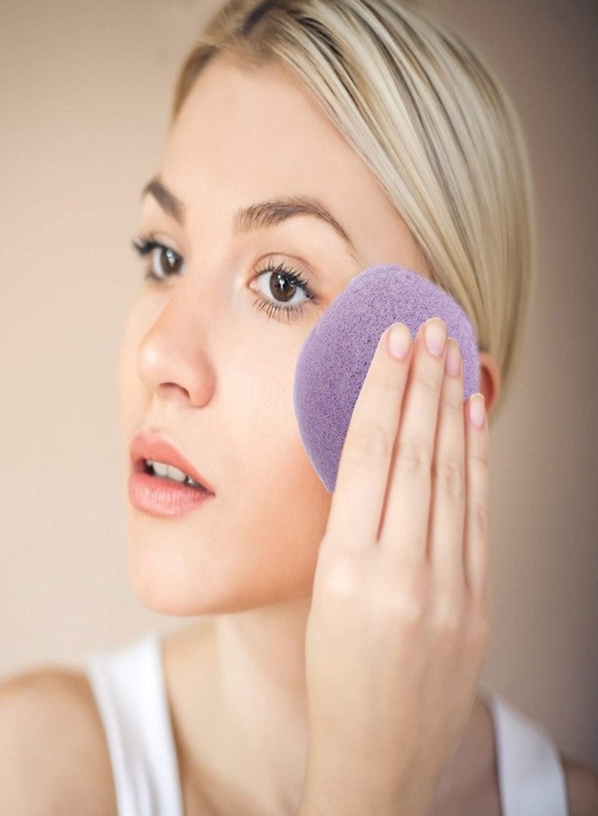 فورزا رجازي 6 قطع من إسفنج الكونجاك لتقشير الوجه وتنظيف المسام بعمق - Image 5