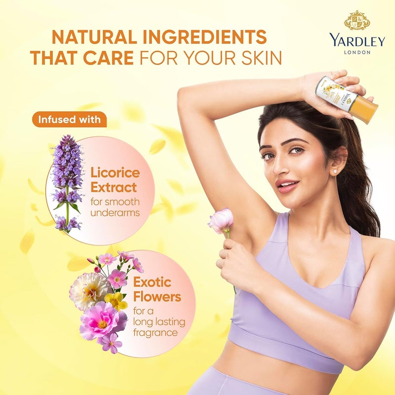 Yardley مزيل العرق رول أون ياردلي لندن إنجليش بلوسوم - 50 مل - Image 4