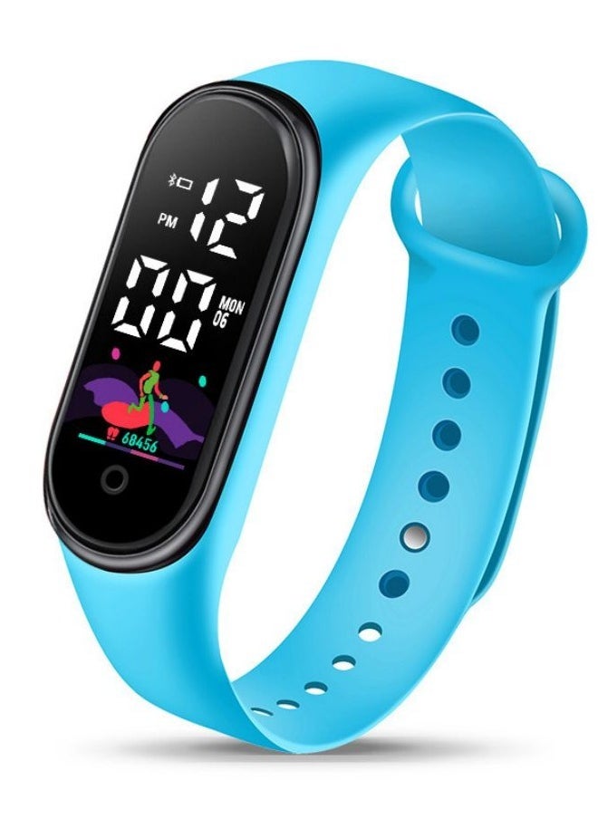 In Air - Kids' Water Resistant Silicone Digital Watch 6PCS - Image 1
