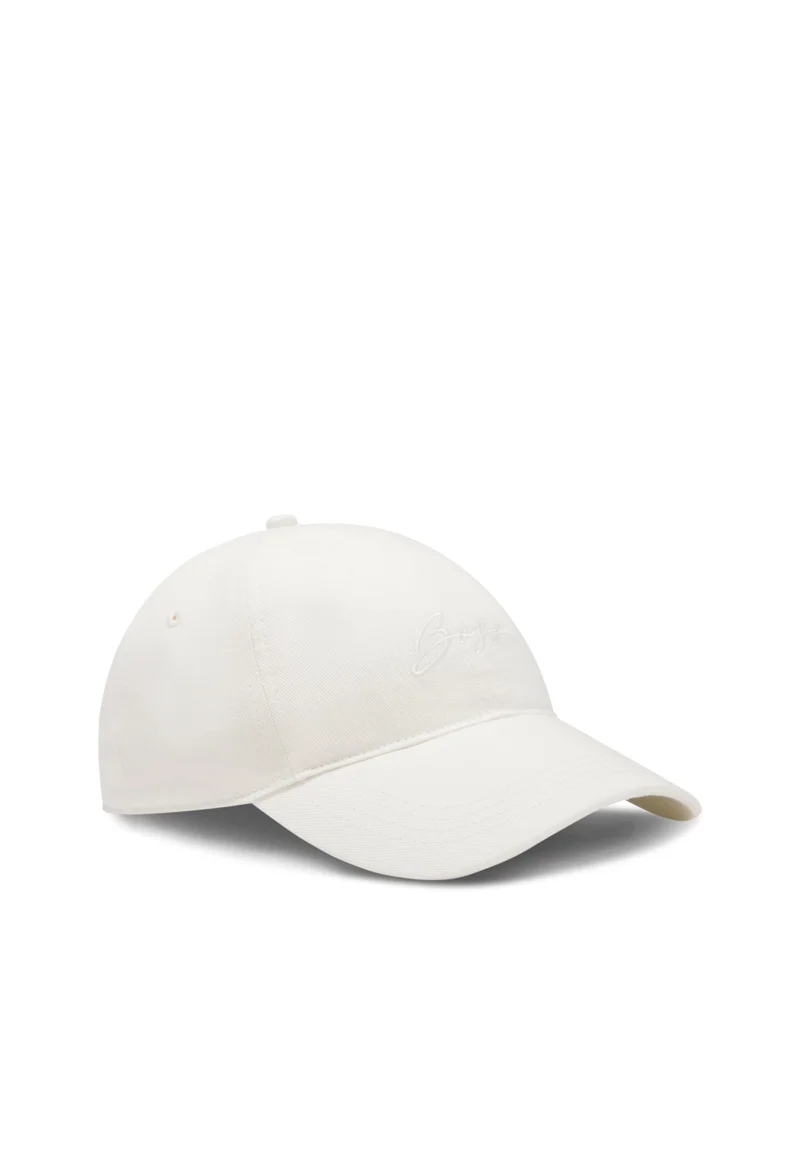 BOSS Cotton-twill cap with script logo