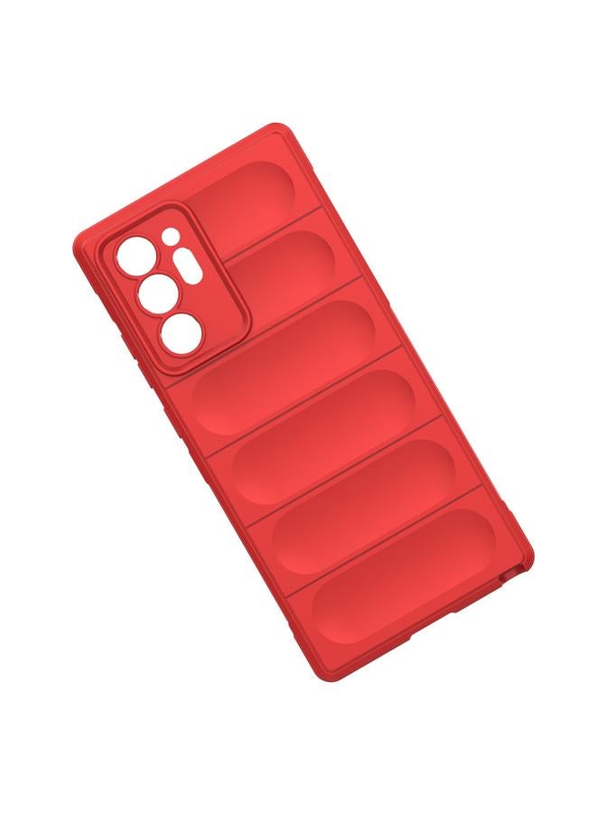 S-TOP Case For Samsung Galaxy Note20 Ultra Magic Shield TPU + Flannel Phone Case - Image 4