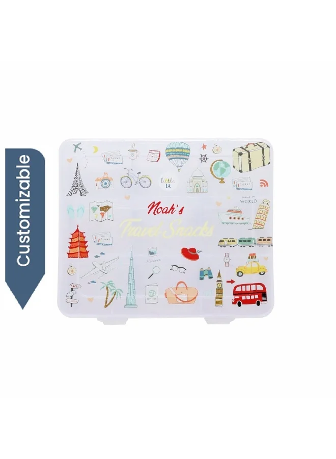 Little IA 9-Compartment Snack Box, Travel