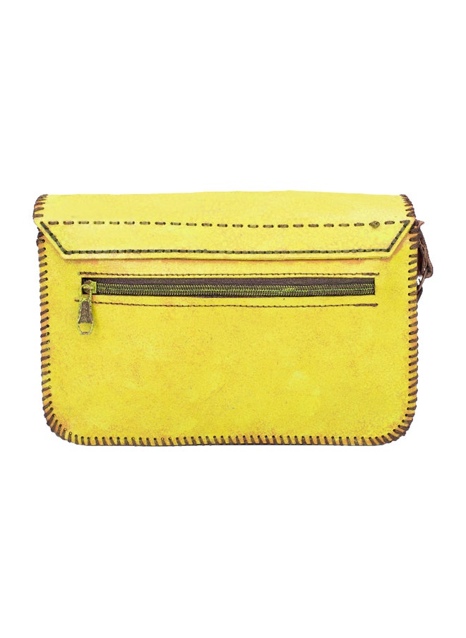 Sheer Fashionable Leather Crossbody Bag  - Image 4