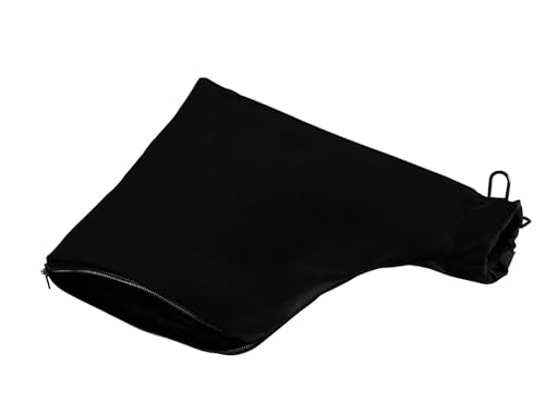 NOQUKA 255 Miter Saw Dust Bag Black with Zipper and Corded Adjustable Stand Dust Bag for Miter Saws Table Saws Belt Sanders Edge Planers Diagonal Saws 1 PACK - Image 1