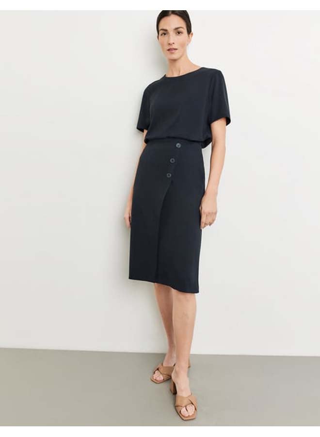 GERRY WEBER Knee-length skirt with a wrap effect - Image 2