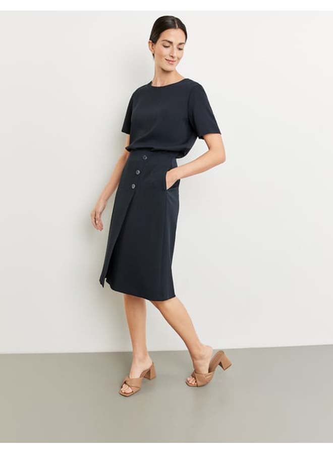 GERRY WEBER Knee-length skirt with a wrap effect - Image 3