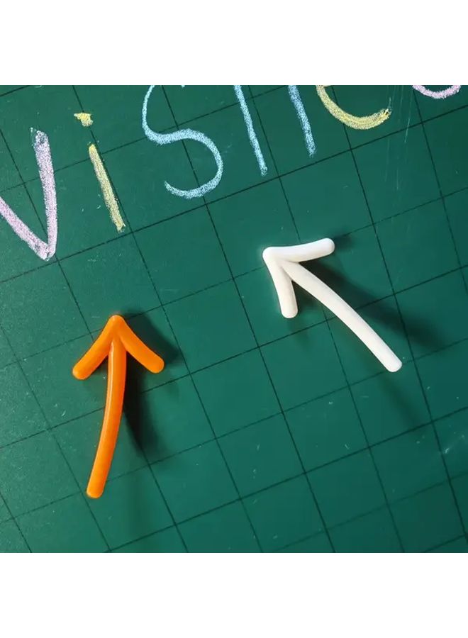 12Pcs 3D Arrow Magnetic Stickers Random Color For Whiteboard Blackboard - Image 3