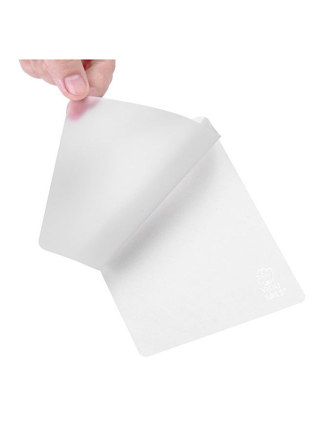 Generic - 80mic Thermal Laminating Film Pouches PET Clear Sheet for Photo Paper Document Picture Lamination for Laminating Machine Laminator, 2R 3R 4R 5R 6R A4 Size 100 Sheets - Image 1