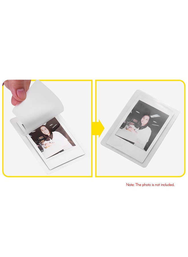 Generic - 80mic Thermal Laminating Film Pouches PET Clear Sheet for Photo Paper Document Picture Lamination for Laminating Machine Laminator, 2R 3R 4R 5R 6R A4 Size 100 Sheets - Image 1