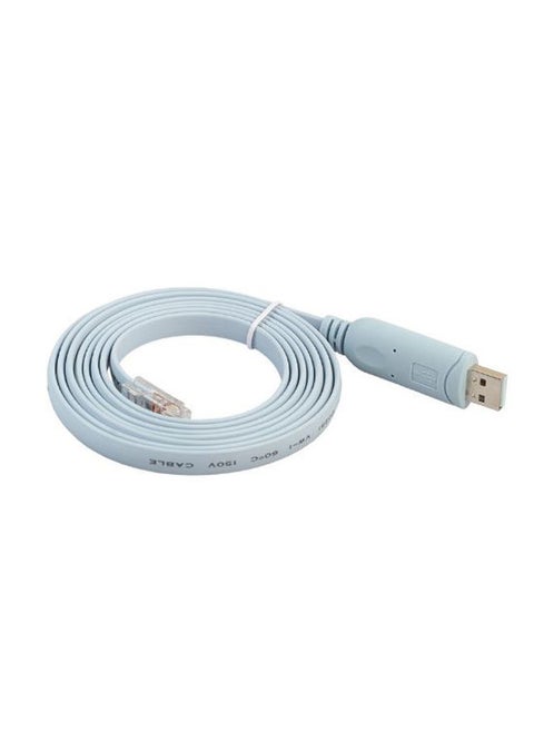 USB Console Adapter Cable For Cisco Router Light Blue