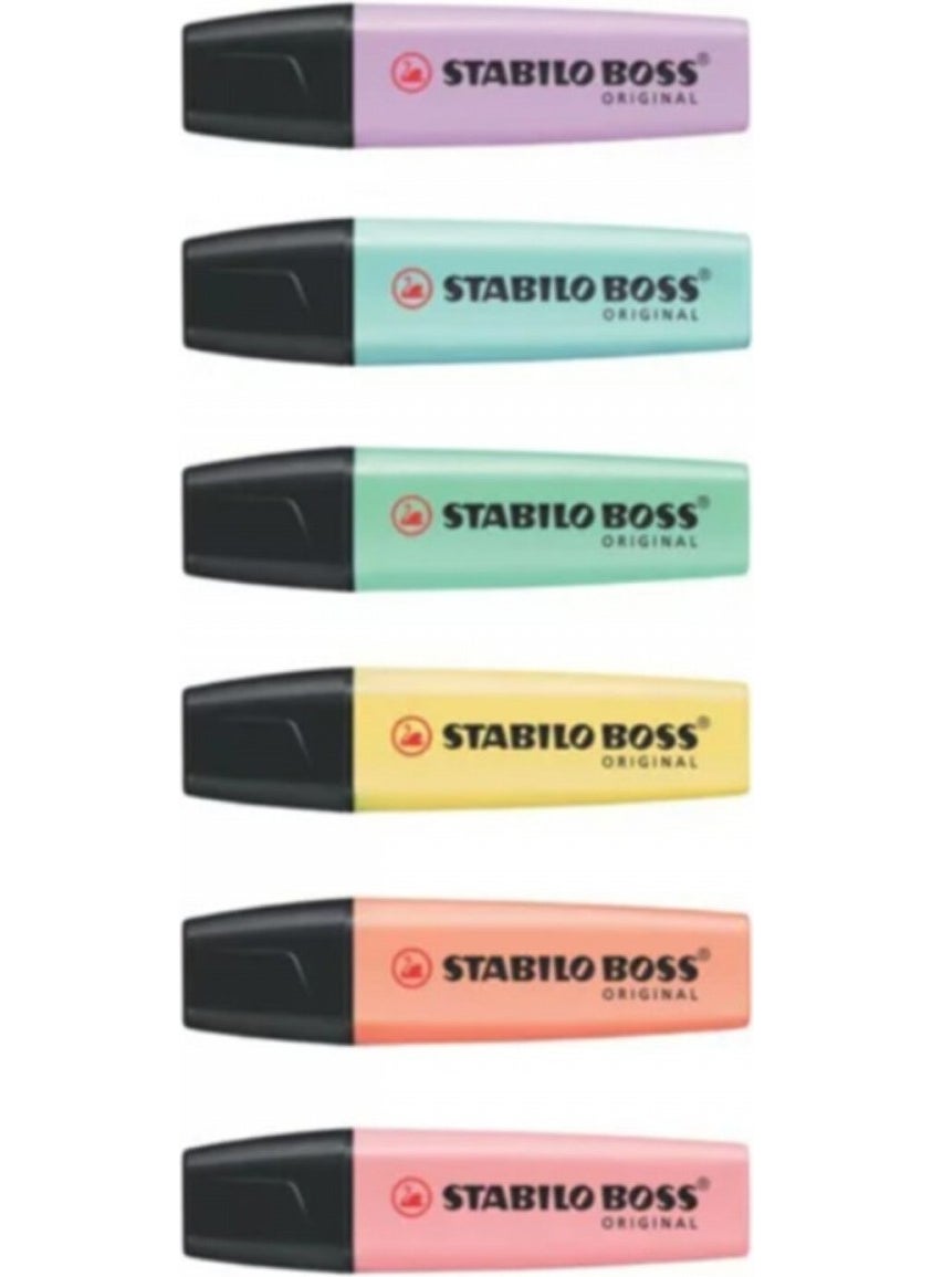 6 Pieces Boss Pastel Highlighter - pzsku/ZB184672693D617C4760DZ/45/_/1725725498/2cb7b040-25be-4f8e-ad30-e94471f2460d