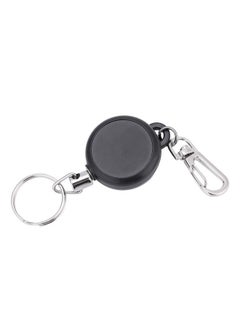 Dilwe Keychain, Retractable Portable Badge Reel Holder Reel Clip For Id Card  - Image 1