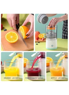 Electric Juicer, BPA-Free Electric Citrus Juicer Rechargeable, Portable Juicer for Orange, Lemon, Grapefruit, Grapefruits with Easy Pour Spout, with New Ultra-Powerful Motor for Effortless Juicing - pzsku/ZB184837FE99556E1DF88Z/45/_/1738853056/8befcedb-6719-424d-a9b0-1163d5c9d050