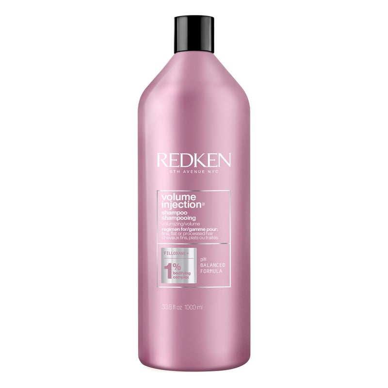 Redken Volume Injection Shampoo | For Fine Hair | Adding lift & Body | Paraben Free | 33.8 fl. Oz (Pack of 1) - Image 1