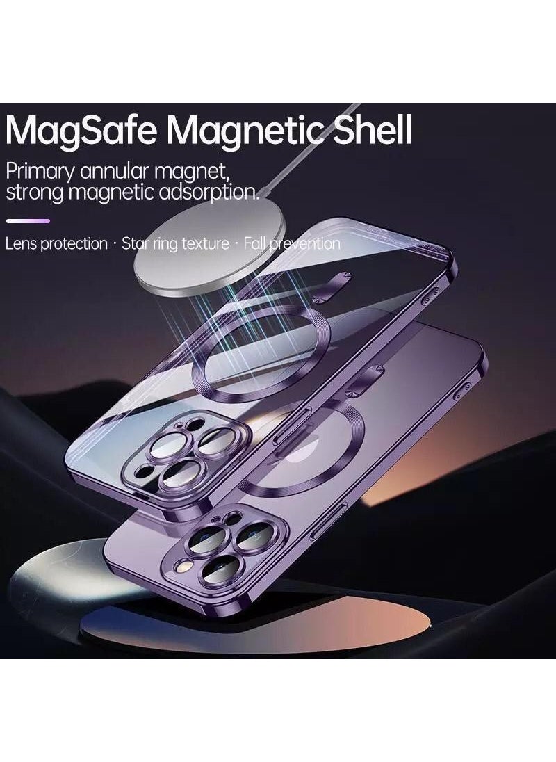 iPhone 11 Compatible Case Magsafe Charging Feature Camera and Lens Protection Flexible Silicone Dempre Case