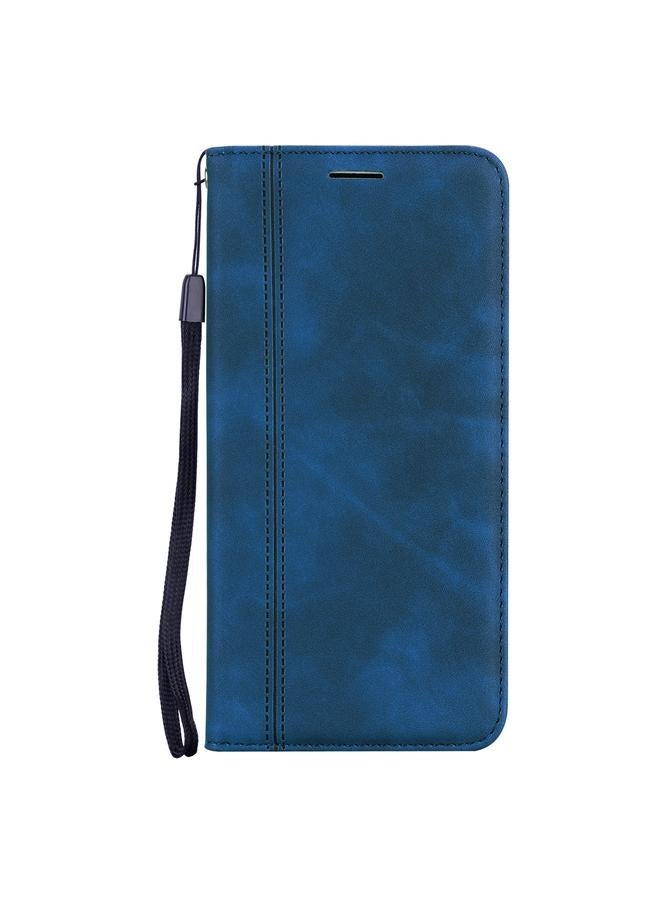 S-TOP Case For Samsung Galaxy A03 164mm Frosted Business Magnetic Flip Leather Phone Case - Image 2