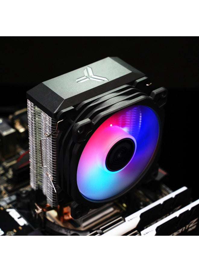Jonsbo Cr1200e مبرد وحدة المعالجة المركزية لسطح المكتب أنبوب نحاسي 1155 Amd 1151 مروحة وحدة المعالجة المركزية - Image 2