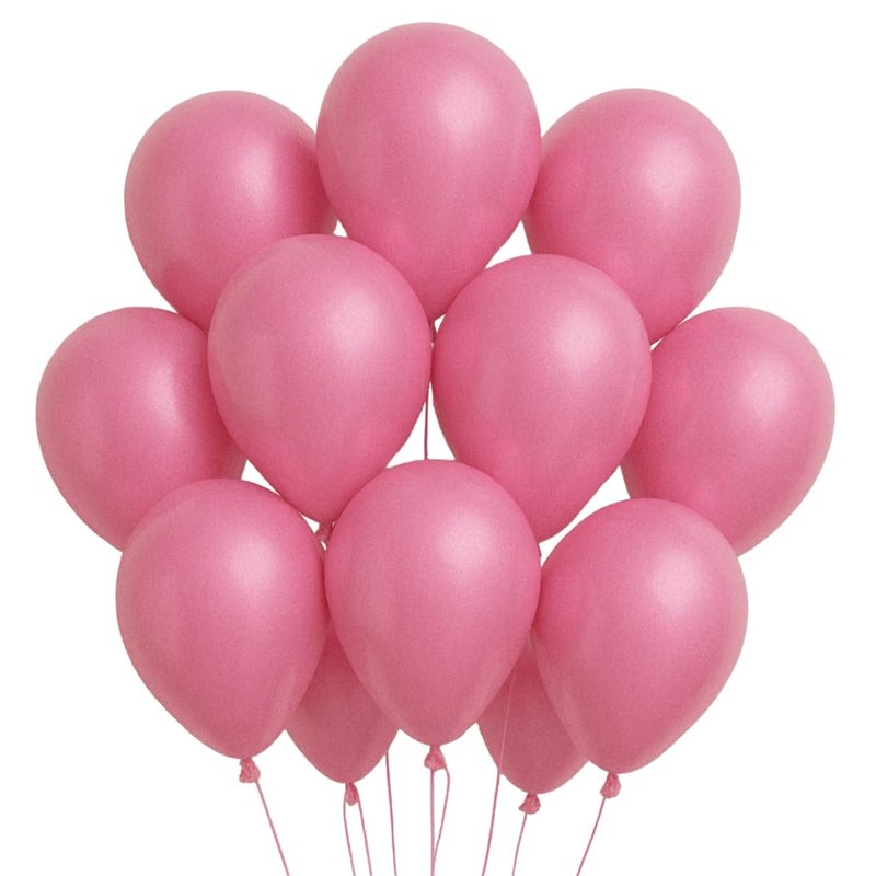 Just Party Metallic Balloons - Pack of 100 (Pink) - Image 5