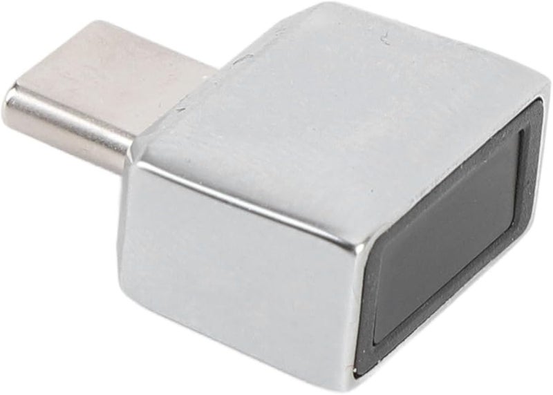Zinc Alloy USB C Fingerprint Reader for Laptop PC Login File Encryption Biometric Scanner - Image 2