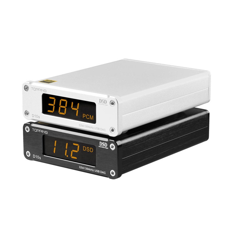 TOPPING D10S ميني أوديو هاي فاي ديجيتال USB DAC XMOS XU208 ES9038Q2M PCM384KHz DSD256 خط خروج شاشة عرض LED - Image 5