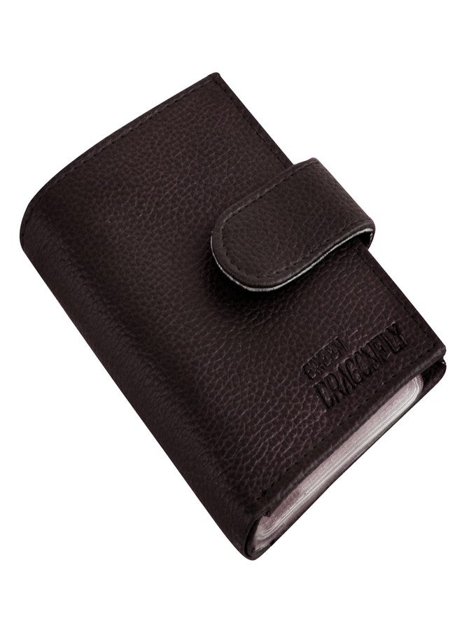 GREEN DRAGONFLY PU Leaher Clutches/Women's Wallets/Card Holder for Women,Credit Card Holder Wallet for Women & Girl's(NMB/202306763-Coffee Brown) - Image 2