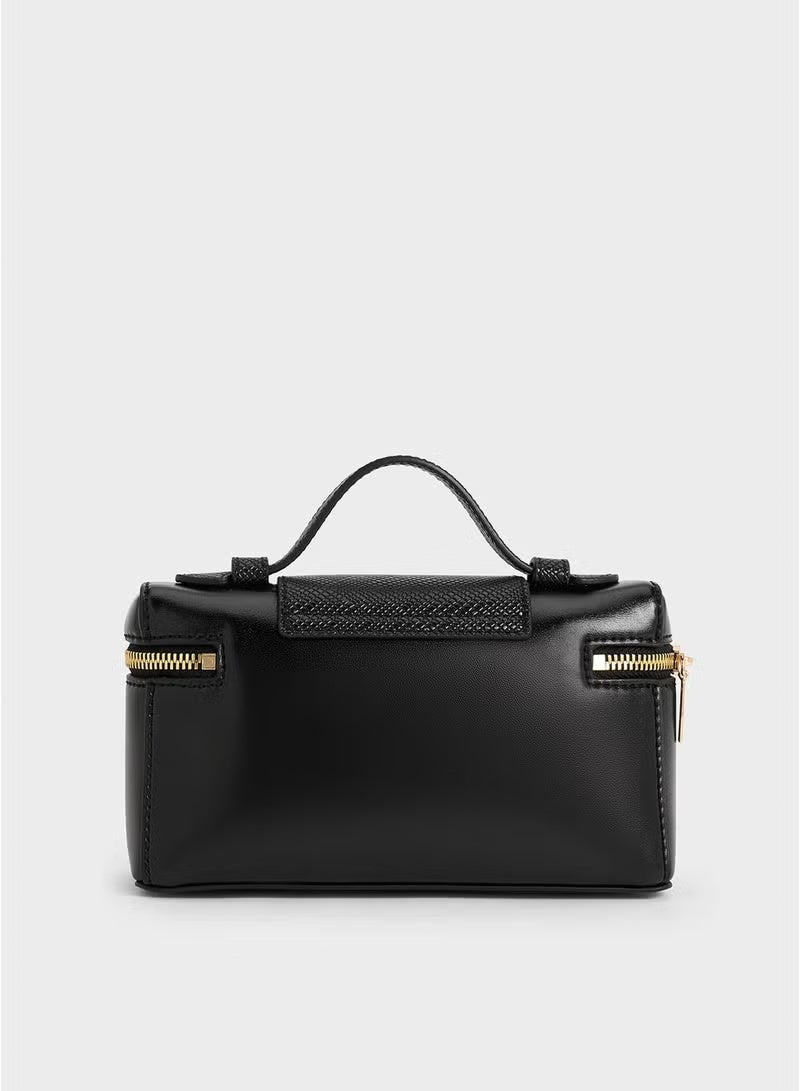 تشارلز & كيث توت بوكس أرwen من تشارلز آند كيث - أسود - Image 4