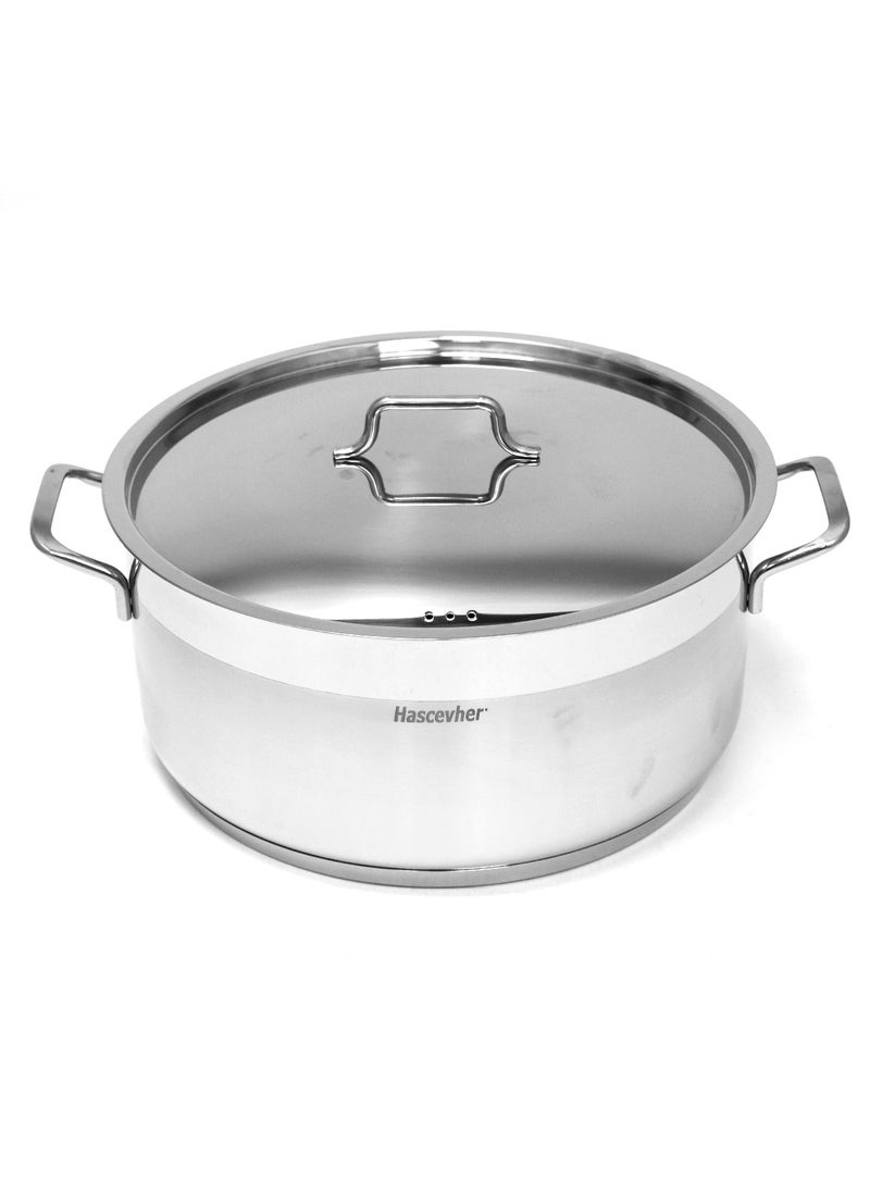 Hascevher Anett Stainless Steel Cooking Pot 20CM - 3L  - Image 5