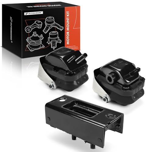 A-Premium 3PCS Engine Motor Mount and Transmission Mount Set Compatible with Ford Expedition 2003-2006 5.4L & Lincoln Navigator 2003-2004 5.4L, 4WD, Replace# F65Z6068HA, F75Z6068GA - Image 1