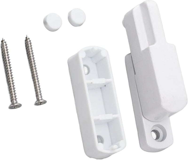 Yosoo T Type Sliding Window Lock Child Safety Aluminum Alloy Sash Latch Secure Closure White - Image 3