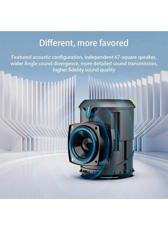 W-KING - W-KING D120 Wireless Speaker, Outdoor, IPX6, Waterproof, 15W Output Power, Portable Large Battery, Extra Heavy Bass - Image 1