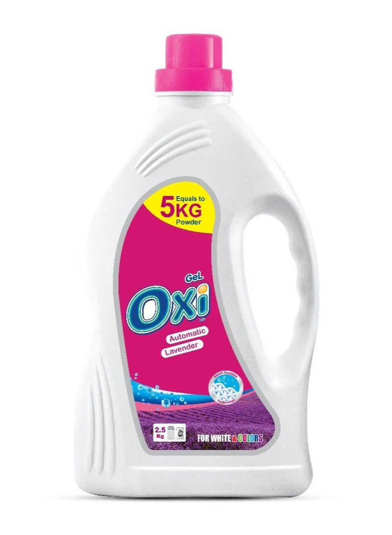 Oxi Gel Lavander Automatic For White And Colors 2.5 Kg