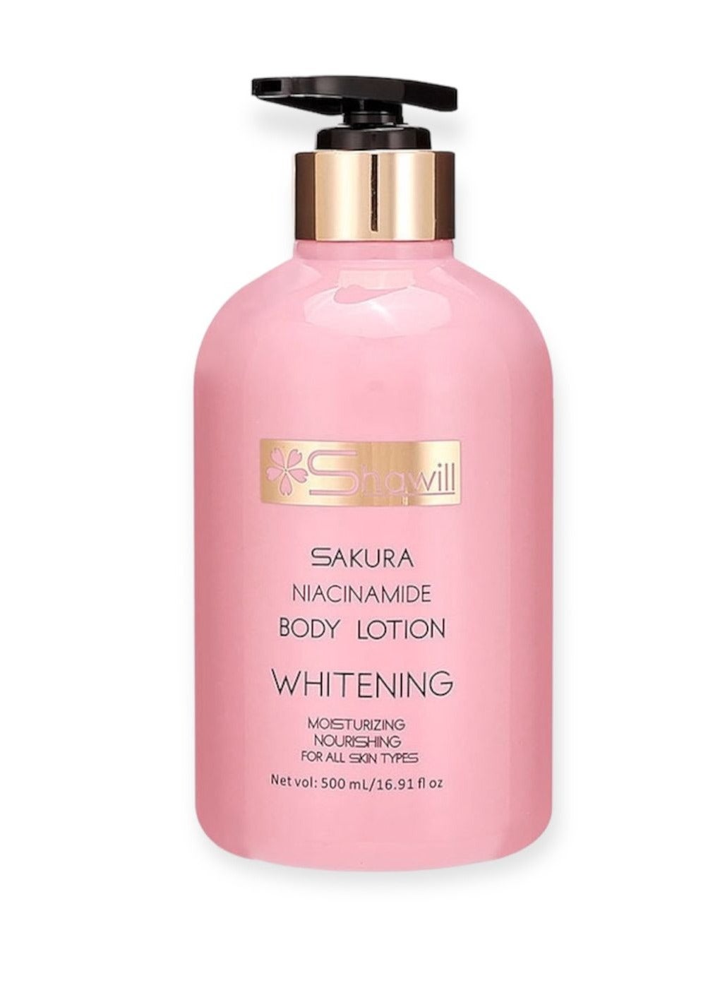Shawill Shawill sakura body lotion 500ml niacinamide cherry