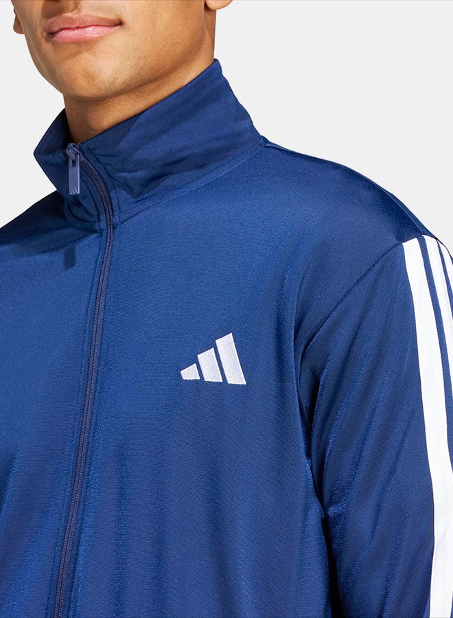 Adidas Sportswear Basic 3-Stripes Tricot Track Suit - Image 4