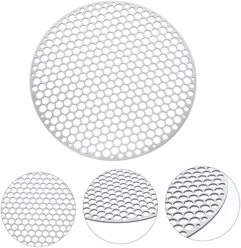 Hemobllo Round Stainless Steel Grill Mesh Bbq Grilling Mat Outdoor Barbecue Equipment Car Grill Mesh Food Cover Net - Image 4